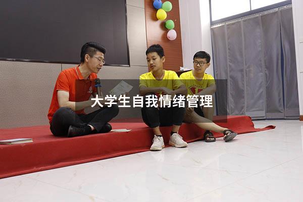 大学生自我情绪管理