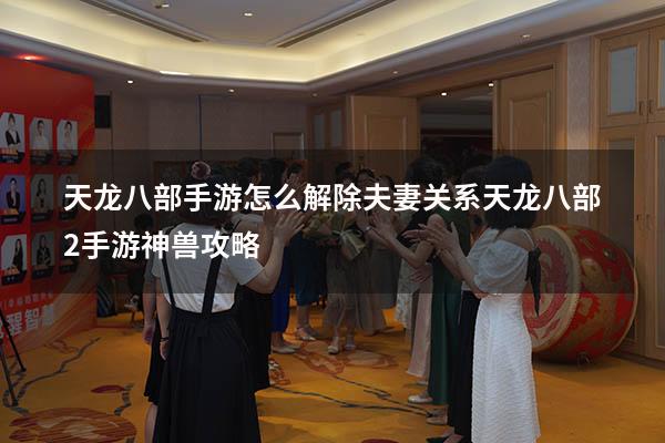 天龙八部手游怎么解除夫妻关系（天龙八部2手游神兽攻略）