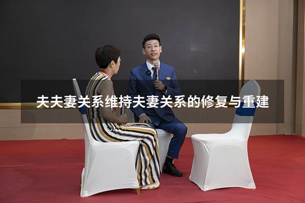 夫夫妻关系维持（夫妻关系的修复与重建）