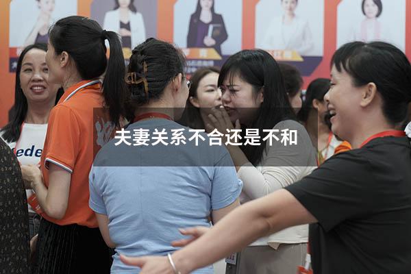 夫妻关系不合还是不和