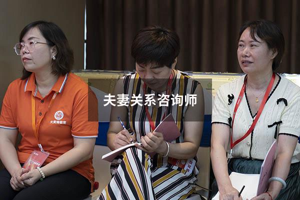 夫妻关系咨询师