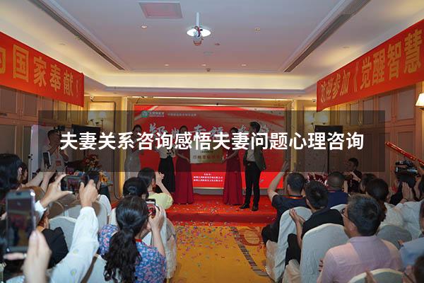 夫妻关系咨询感悟（夫妻问题心理咨询）