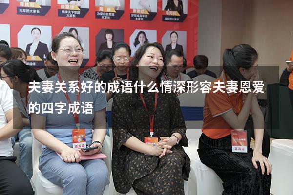 夫妻关系好的成语什么情深（形容夫妻恩爱的四字成语）