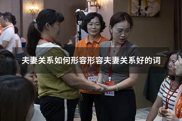 夫妻关系如何形容（形容夫妻关系好的词）
