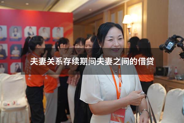 夫妻关系存续期间夫妻之间的借贷