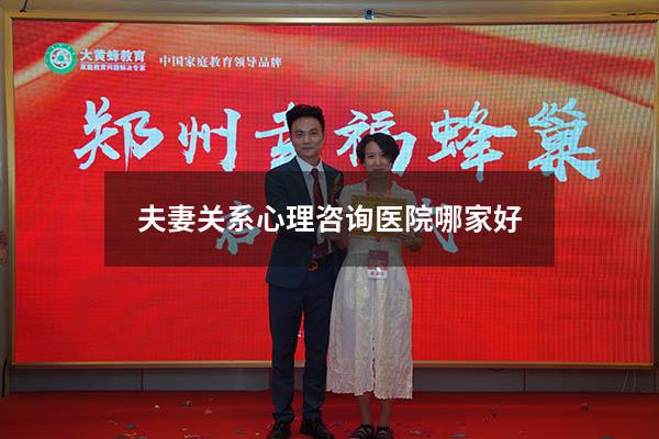 夫妻关系心理咨询医院哪家好
