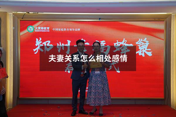 夫妻关系怎么相处感情