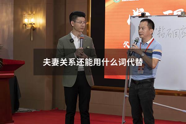 夫妻关系还能用什么词代替