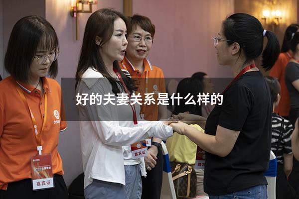 好的夫妻关系是什么样的