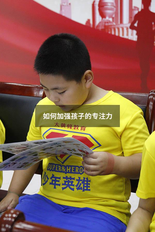 如何加强孩子的专注力