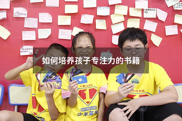 如何培养孩子专注力的书籍