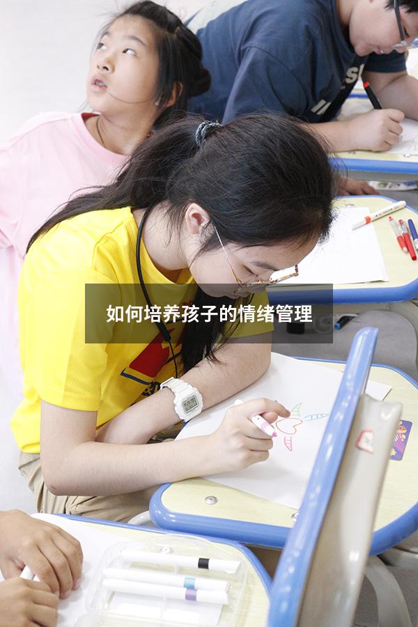 如何培养孩子的情绪管理