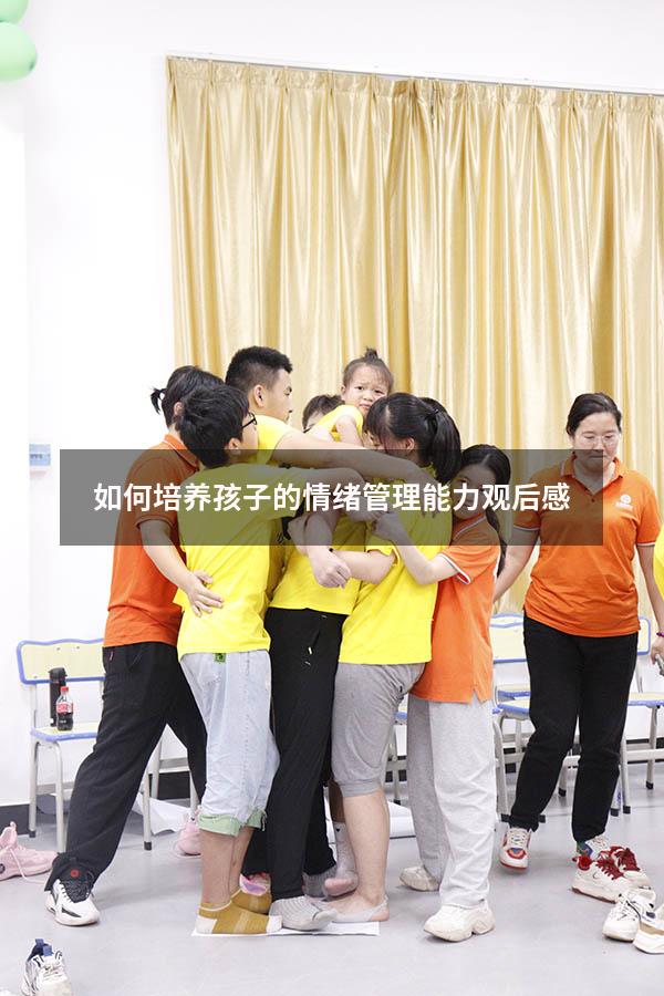 如何培养孩子的情绪管理能力观后感