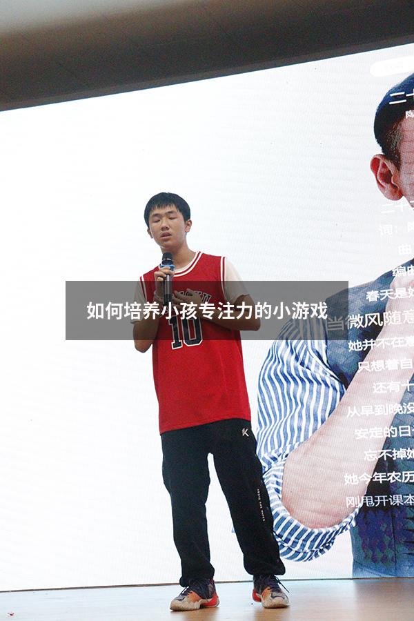 如何培养小孩专注力的小游戏