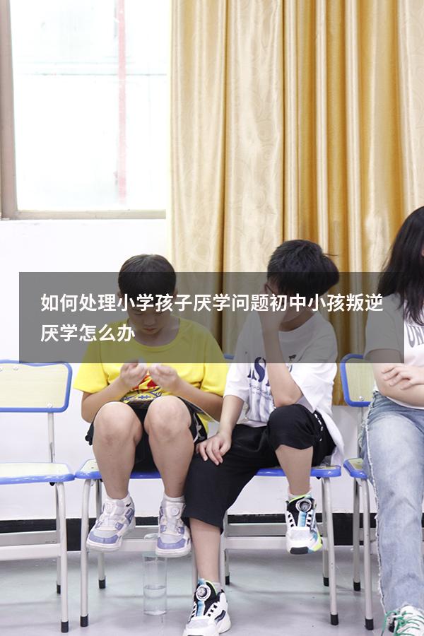 如何处理小学孩子厌学问题（初中小孩叛逆厌学怎么办）