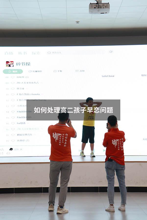 如何处理高二孩子早恋问题