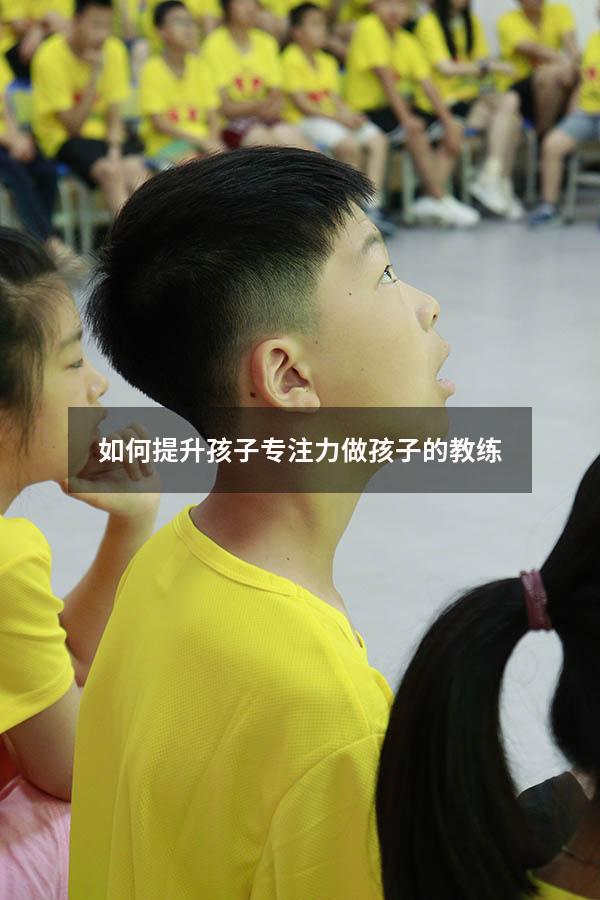 如何提升孩子专注力做孩子的教练