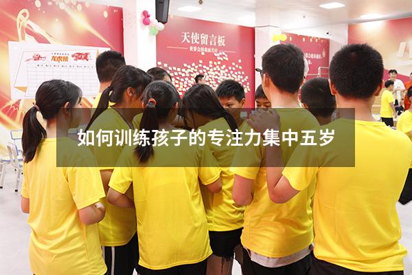 如何训练孩子的专注力集中五岁