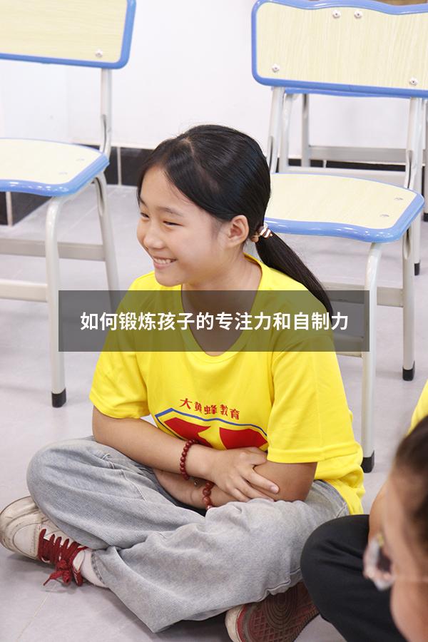 如何锻炼孩子的专注力和自制力