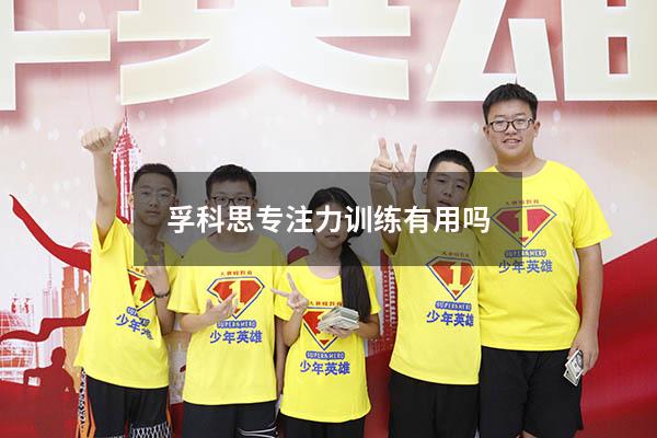 孚科思专注力训练有用吗