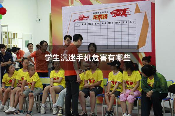 学生沉迷手机危害有哪些