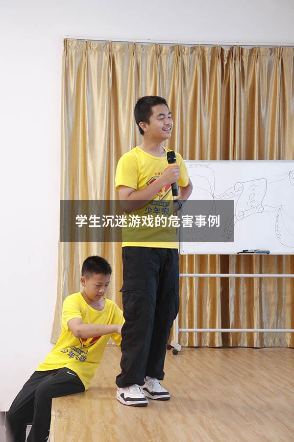学生沉迷游戏的危害事例