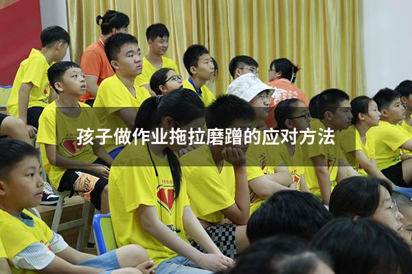 孩子做作业拖拉磨蹭的应对方法（孩子作业磨蹭拖拉怎么办）