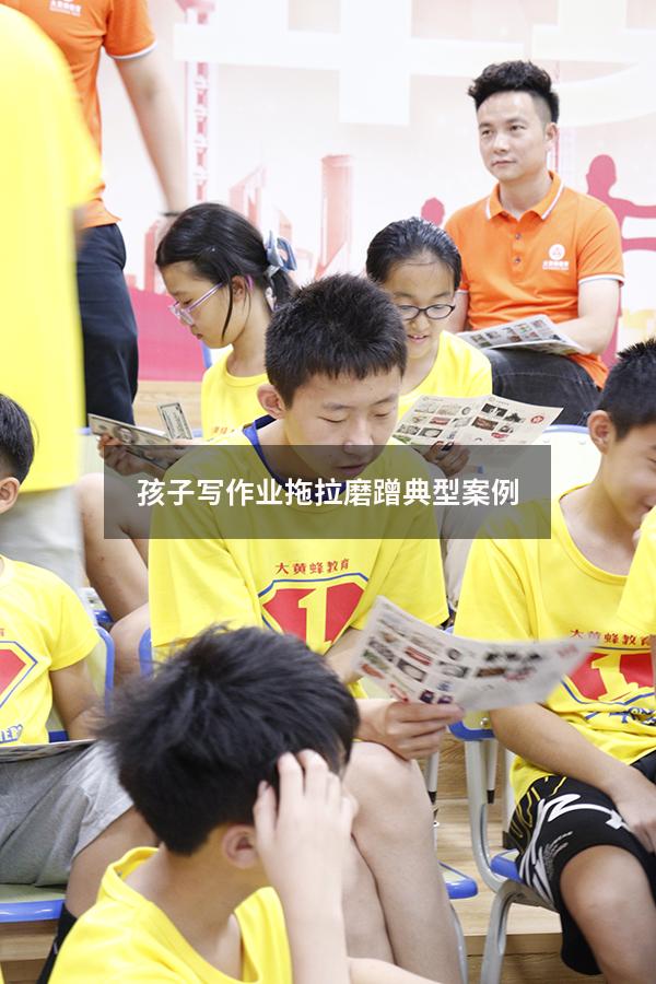 孩子写作业拖拉磨蹭典型案例