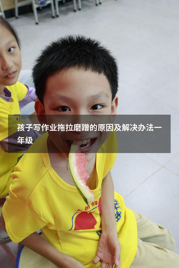 孩子写作业拖拉磨蹭的原因及解决办法一年级