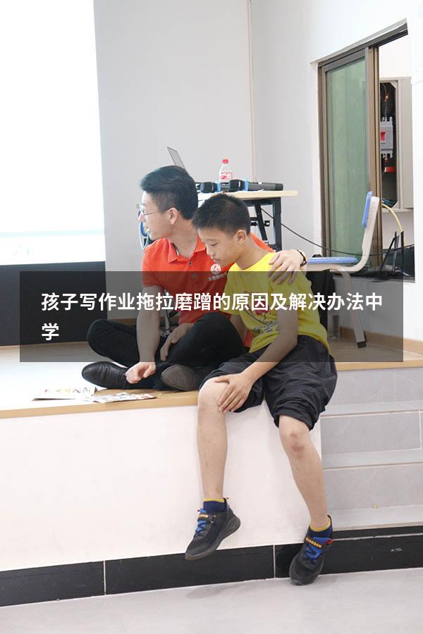 孩子写作业拖拉磨蹭的原因及解决办法中学