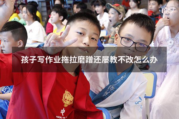 孩子写作业拖拉磨蹭还屡教不改怎么办