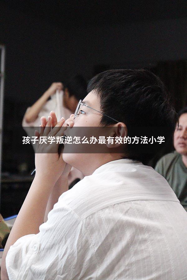 孩子厌学叛逆怎么办最有效的方法小学