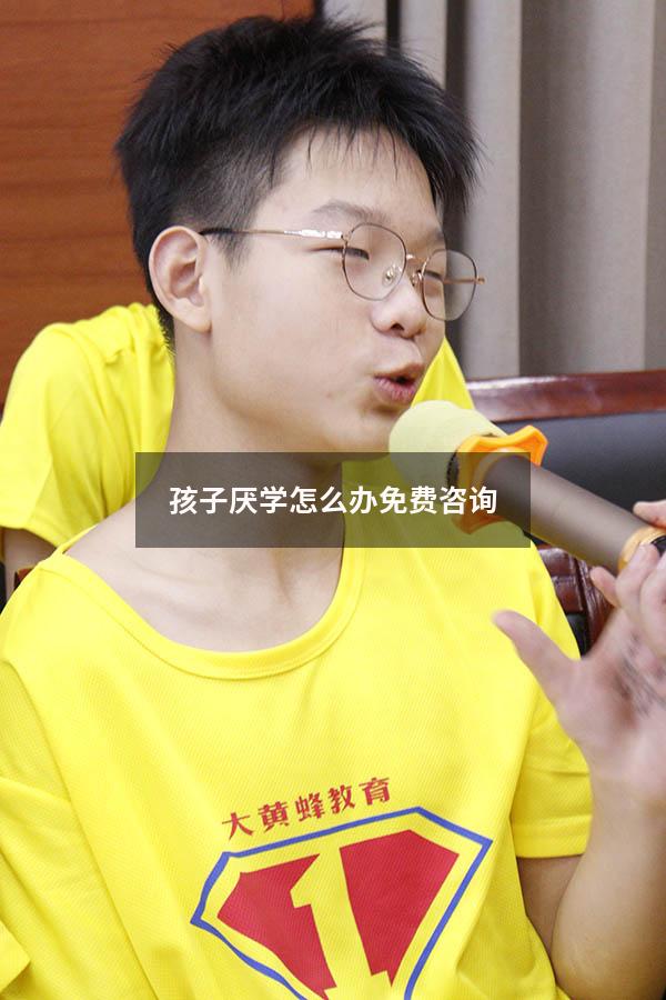 孩子厌学怎么办免费咨询