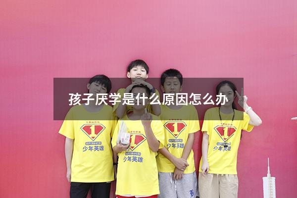 孩子厌学是什么原因怎么办