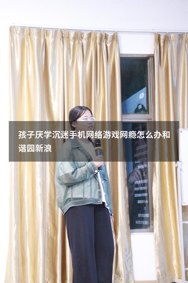 孩子厌学沉迷手机网络游戏网瘾怎么办和谐园新浪