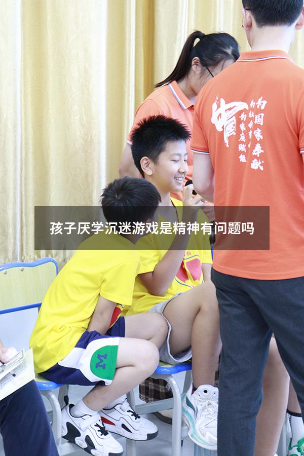 孩子厌学沉迷游戏是精神有问题吗