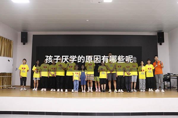孩子厌学的原因有哪些呢