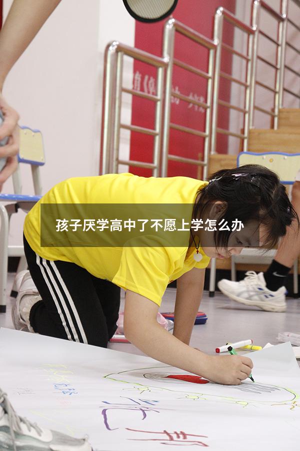 孩子厌学高中了不愿上学怎么办