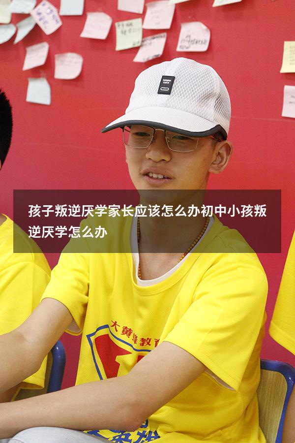 孩子叛逆厌学家长应该怎么办（初中小孩叛逆厌学怎么办）