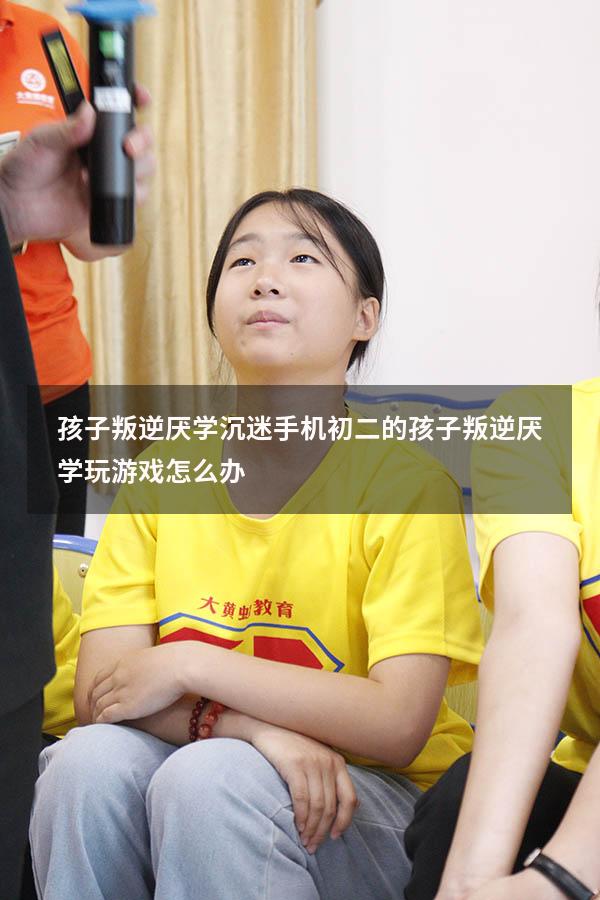 孩子叛逆厌学沉迷手机（初二的孩子叛逆厌学玩游戏怎么办）