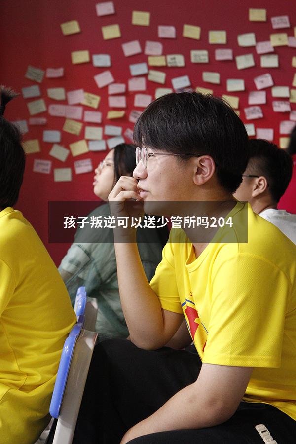 孩子叛逆可以送少管所吗204