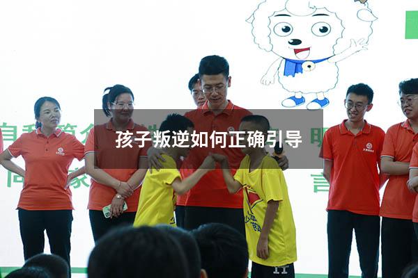 孩子叛逆如何正确引导