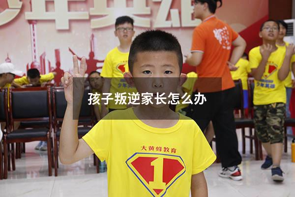 孩子叛逆家长怎么办
