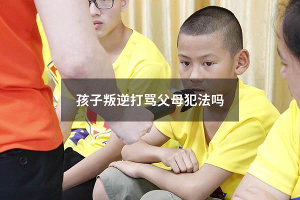 孩子叛逆打骂父母犯法吗