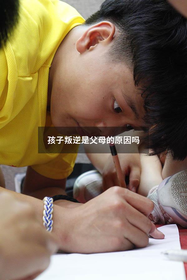 孩子叛逆是父母的原因吗