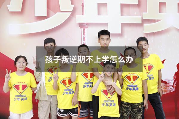 孩子叛逆期不上学怎么办