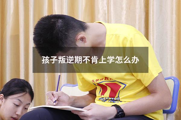 孩子叛逆期不肯上学怎么办