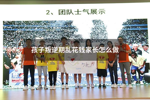 孩子叛逆期乱花钱家长怎么做