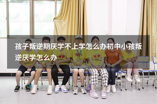 孩子叛逆期厌学不上学怎么办（初中小孩叛逆厌学怎么办）