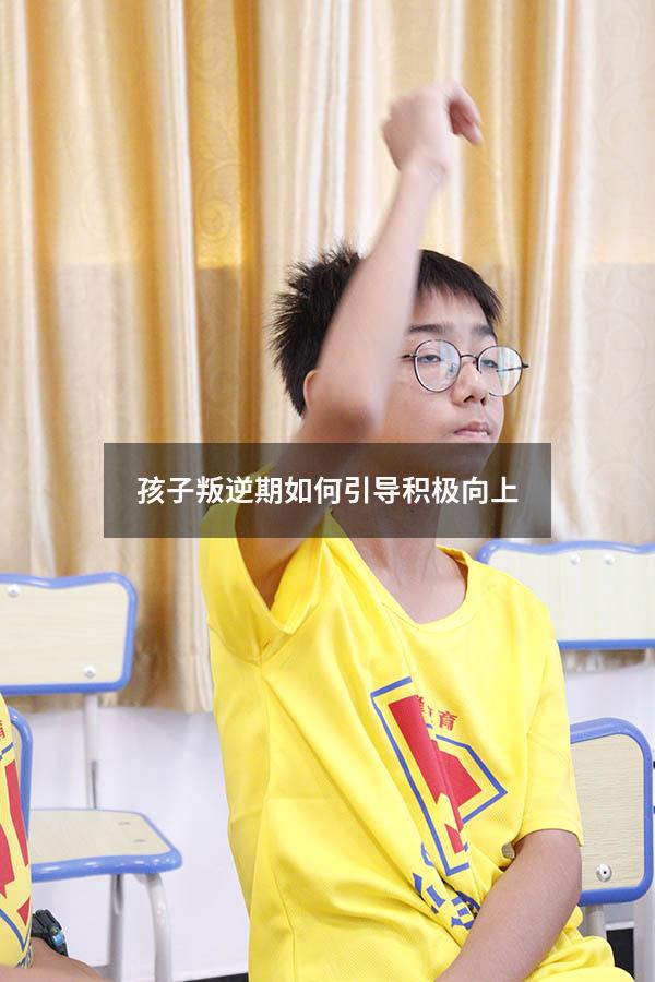 孩子叛逆期如何引导积极向上